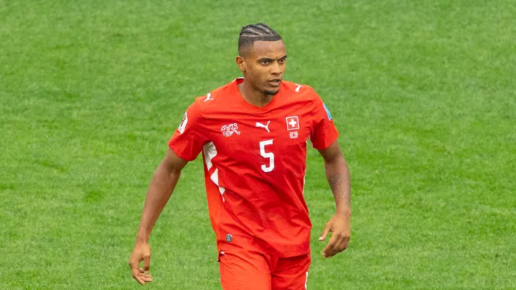 Manuel Akanji of Switzerland.