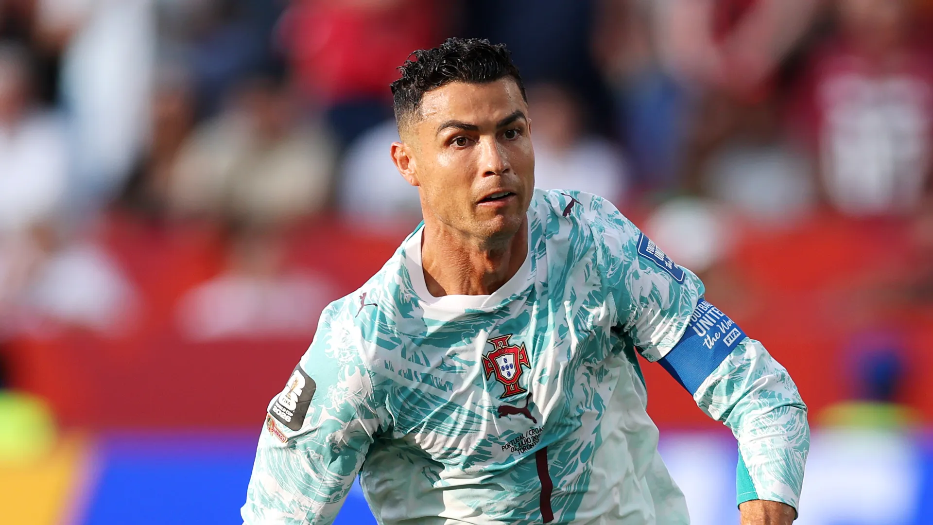 Cristiano Ronaldo of Portugal.