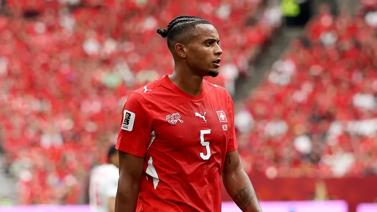 Manuel Akanji of Switzerland.