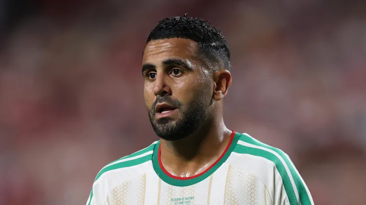 Riyad Mahrez of Algeria