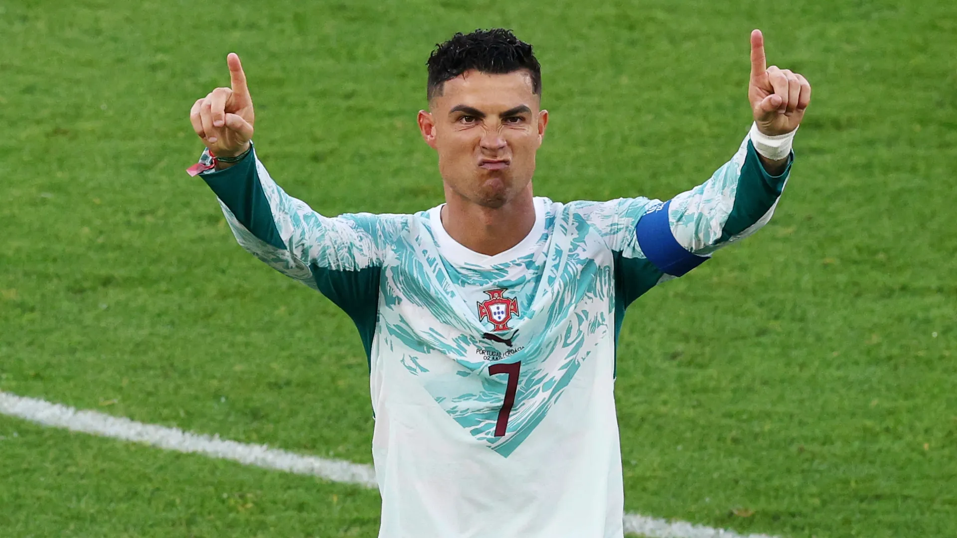 Cristiano Ronaldo #7 of Portugal
