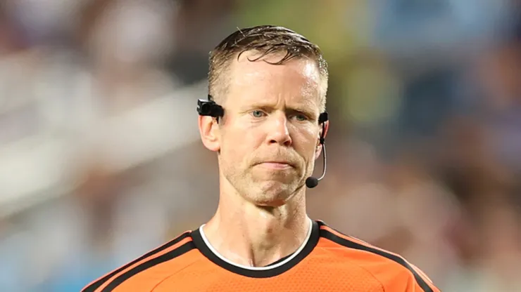 Referee Drew Fischer during the FIFA World Cup 2026.