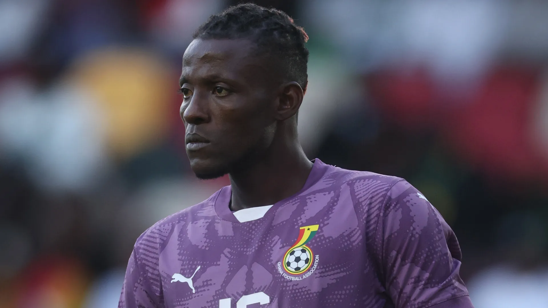 Benjamin Asare of Ghana at Gtech Community Stadium on May 28, 2025 (Source: Richard Pelham/Getty Images)