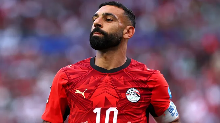 Mohamed Salah #10 of Egypt.