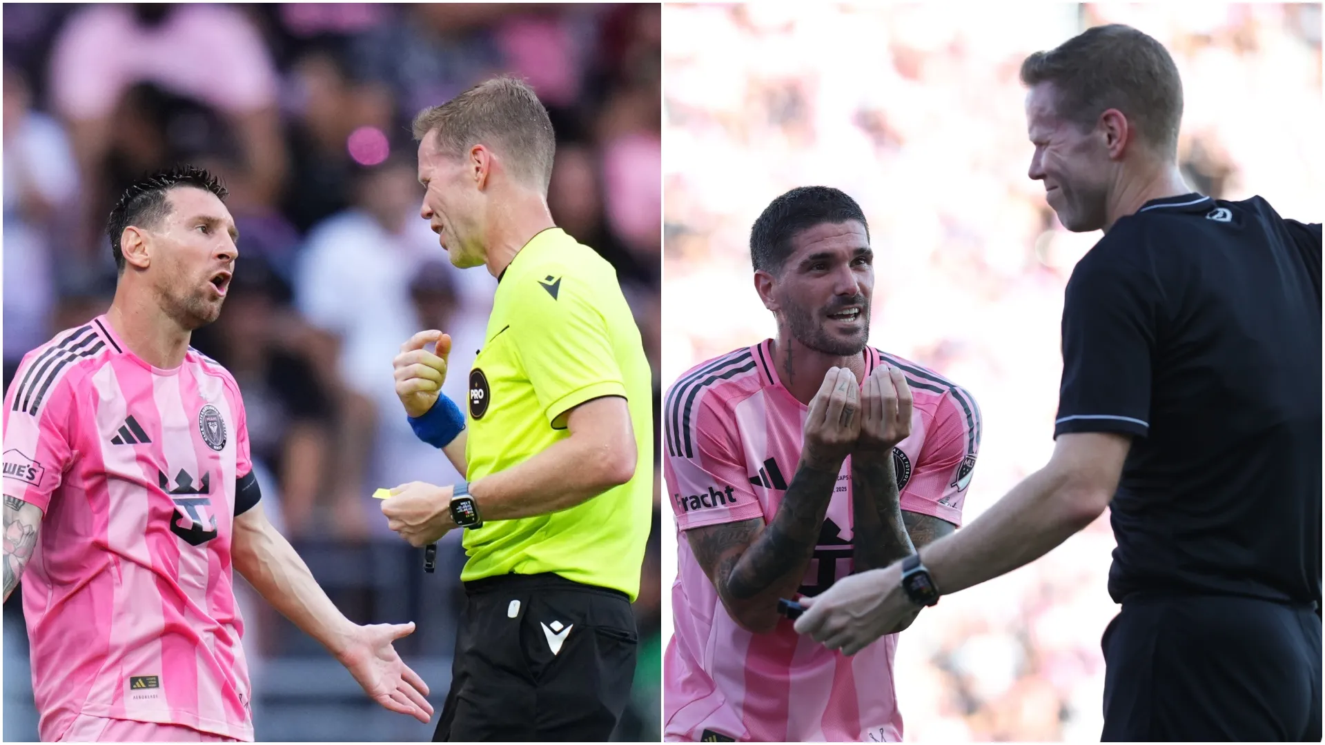 Lionel Messi and Rodrigo De Paul have history with Drew Fischer.