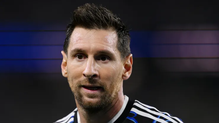 Lionel Messi of Argentina