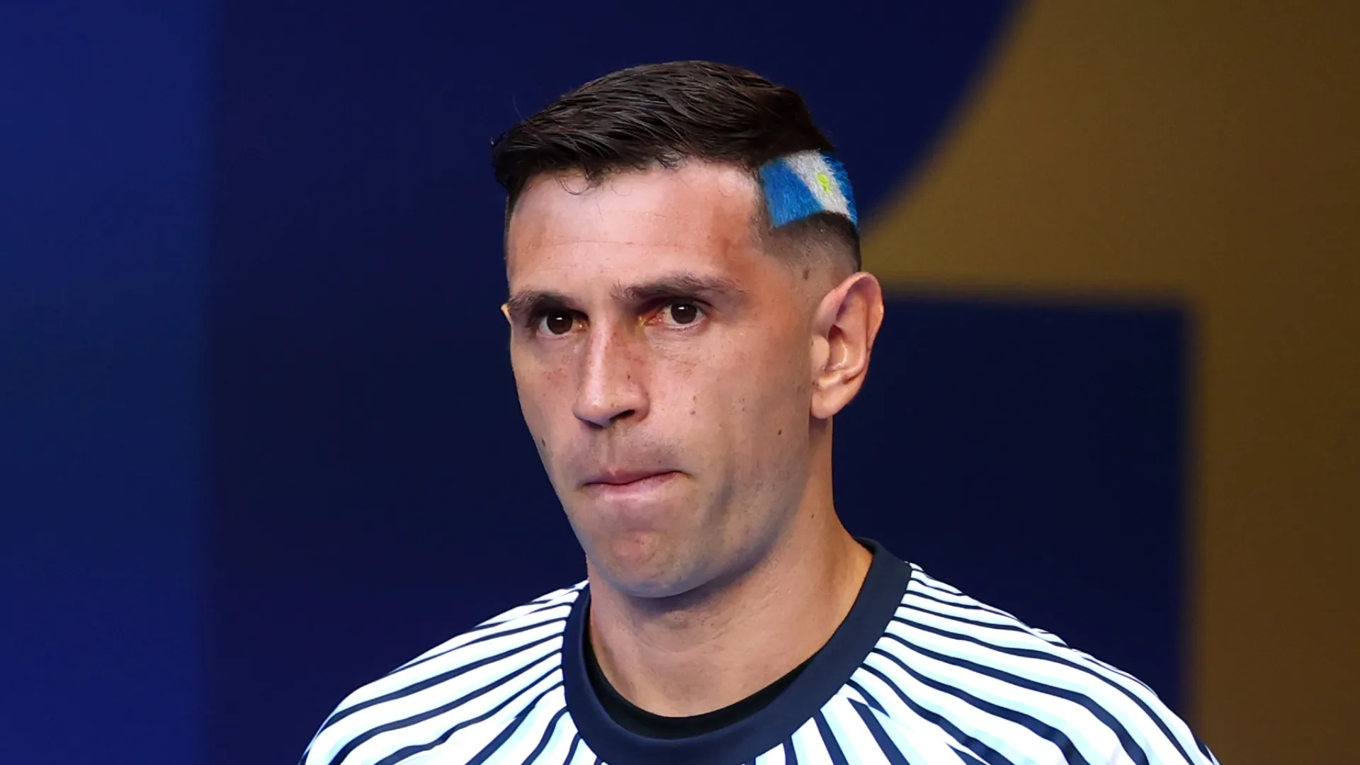Emiliano Martinez #23 of Argentina at Miami Stadium.