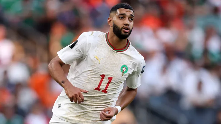 Ismael Saibari of Morocco