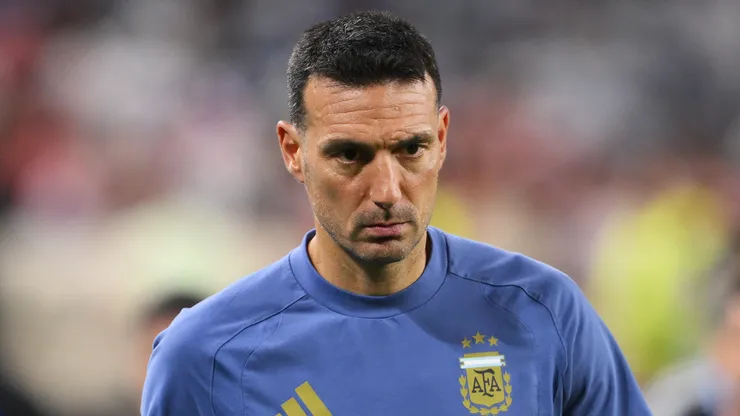 Lionel Scaloni, Head Coach of Argentina.
