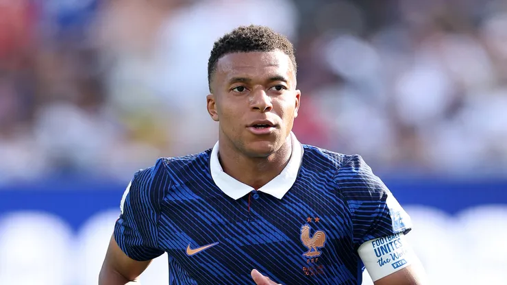 Kylian Mbappe #10 of France.