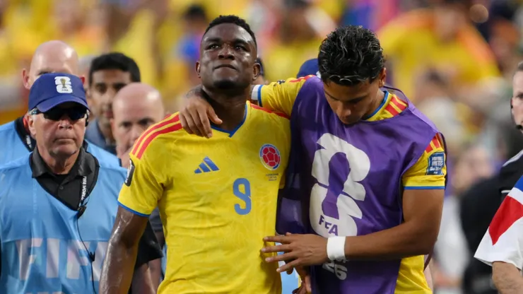Jhon Cordoba #9 of Colombia