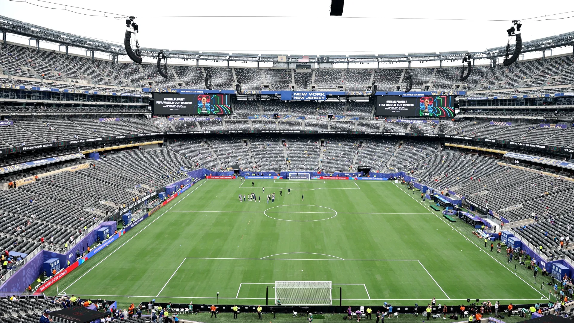 MetLife Stadium (New York New Jersey Stadium) during the World Cup (Getty Images).