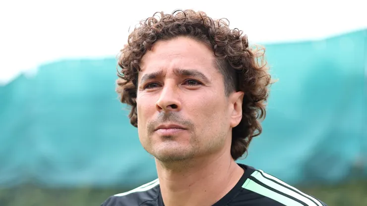 Guillermo Ochoa #13 of Mexico.