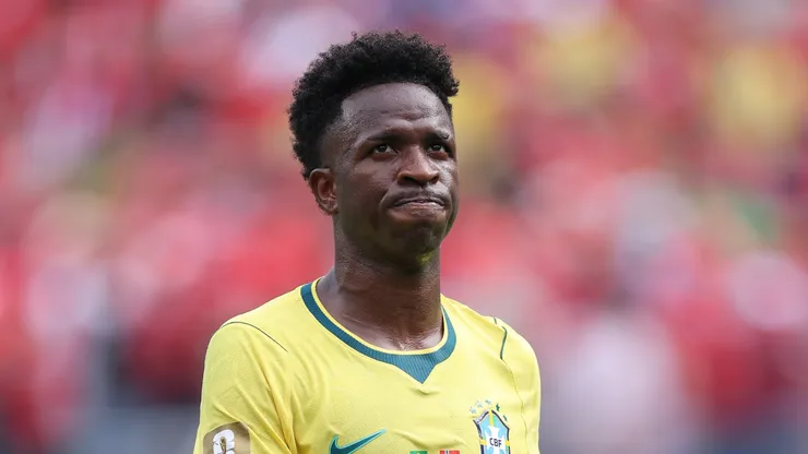 Vinicius Junior #7 of Brazil.