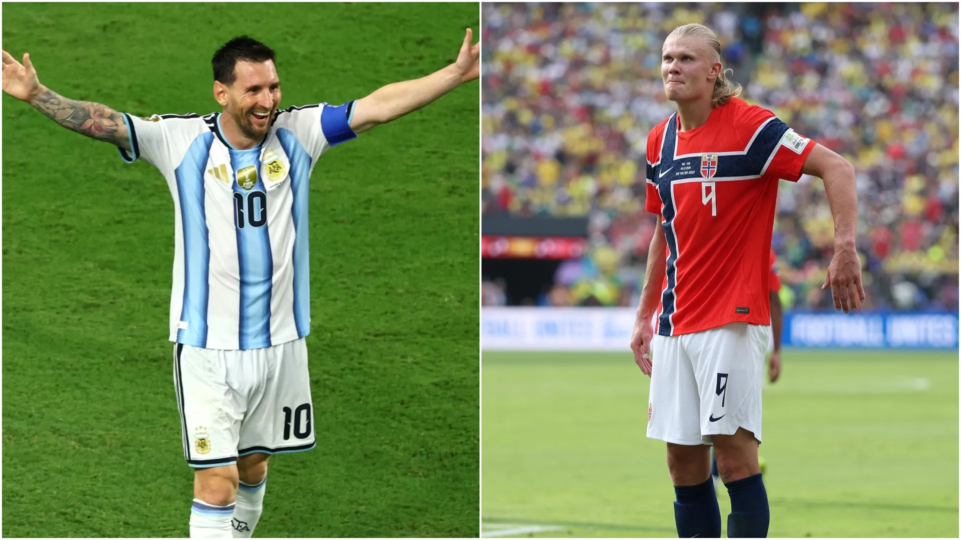 Messi vs Haaland