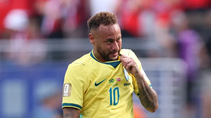 Neymar Jr #10 of Brazil.