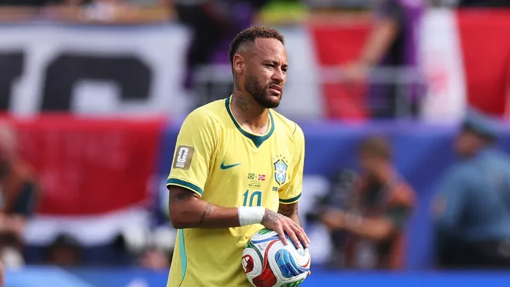 Neymar Jr #10 of Brazil.