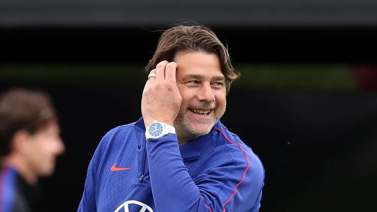 Head coach Mauricio Pochettino of USA.