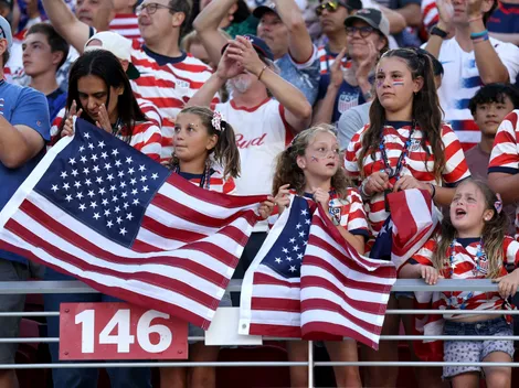 How many fans are attending USA vs Belgium today?