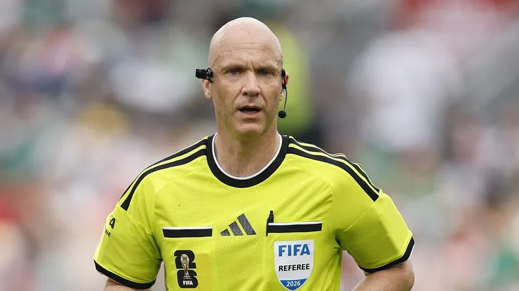Anthony Taylor during the World Cup