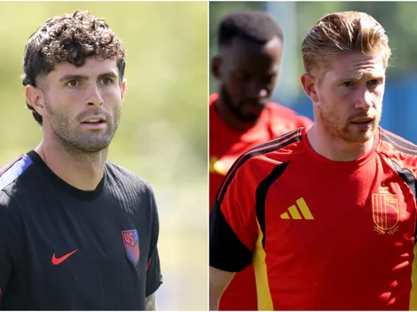 The uniforms USA and Belgium are wearing today