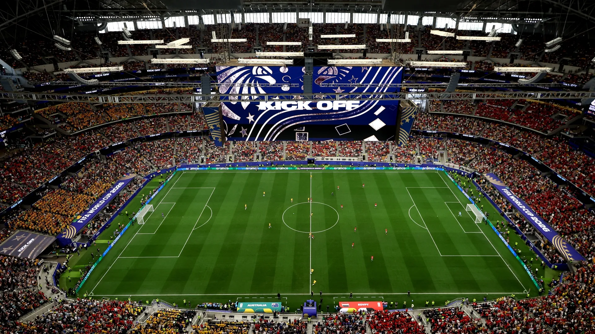Dallas Stadium during the World Cup (Getty Images)
