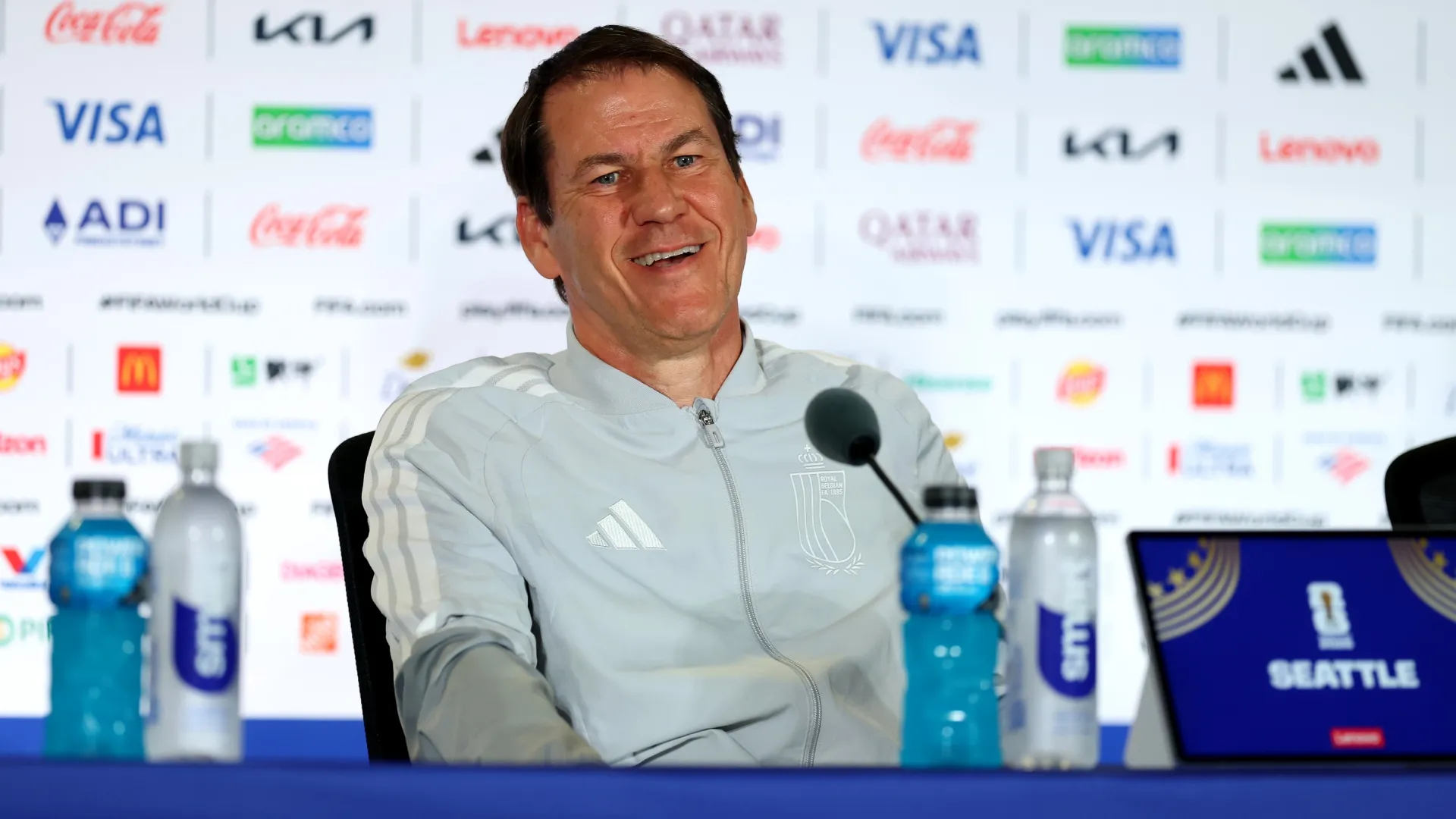 Rudi Garcia one day ahead of the FIFA World Cup 2026 Round Of 16 match (Source: Jamie Squire/Getty Images)