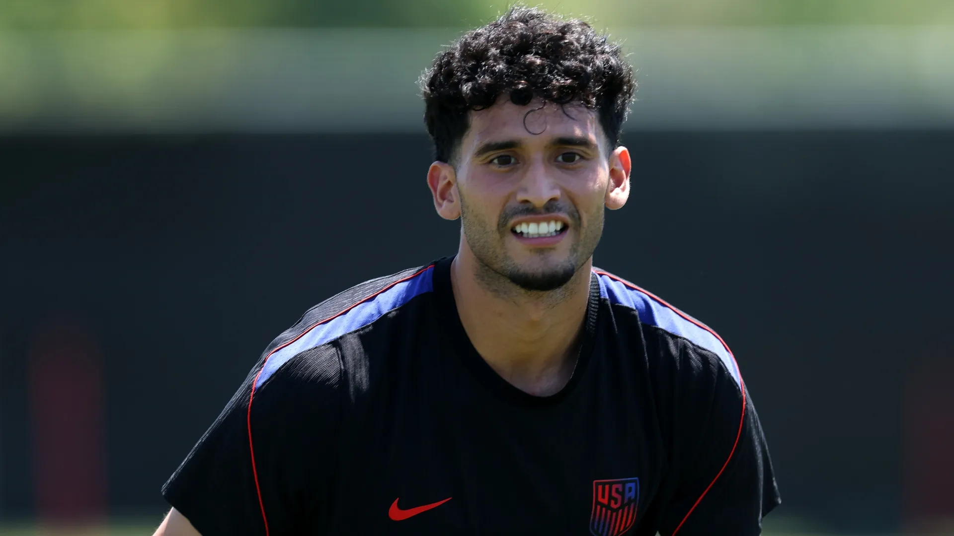 Ricardo Pepi participates during a training session for the 2026 Fifa World Cup (Source: Jamie Squire/Getty Images)