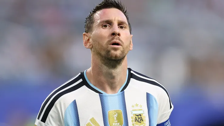 Lionel Messi of Argentina