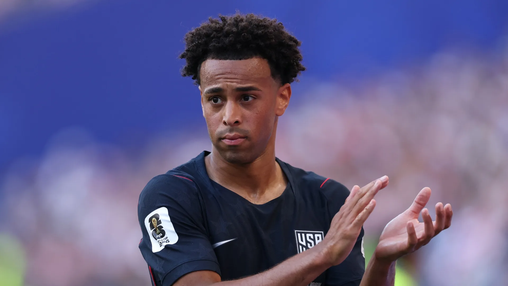 Tyler Adams of the USMNT.