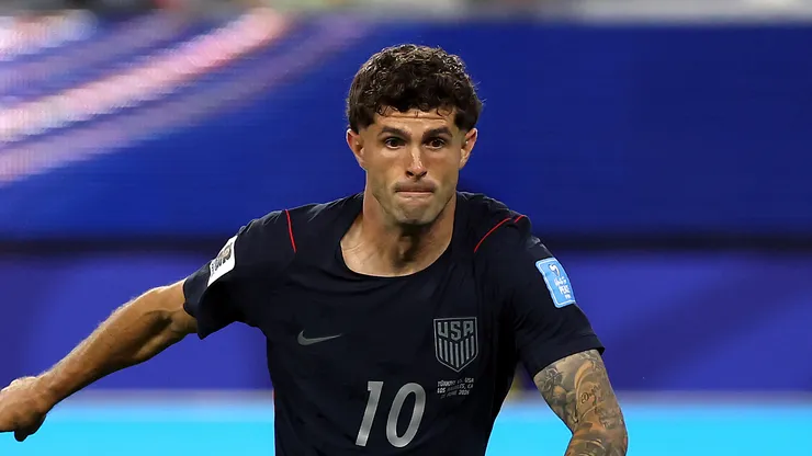 Christian Pulisic #10 of the United States.