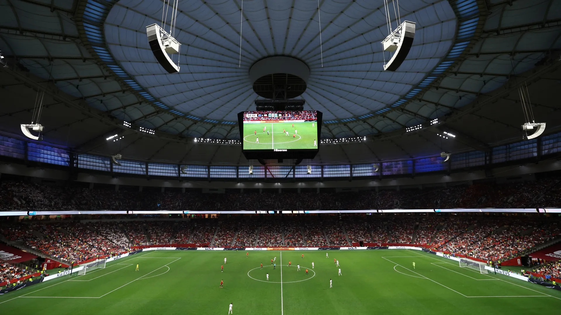 BC Place during the World Cup