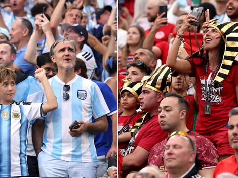 How many fans are attending Argentina vs Egypt today at the 2026 World Cup?