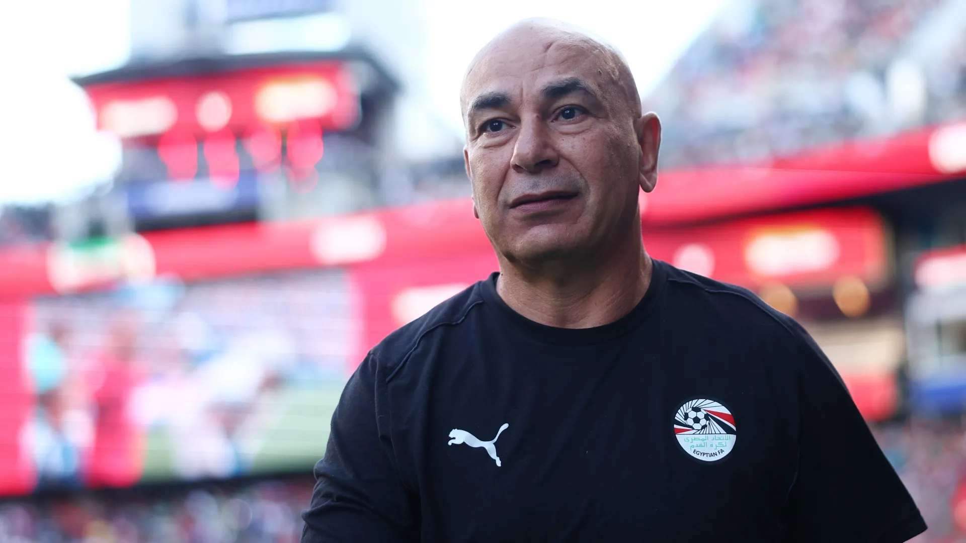 Hossam Hassan before the FIFA World Cup 2026 Group G match (Source: Dean Mouhtaropoulos/Getty Images)