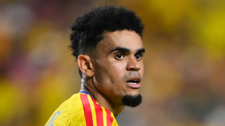 Luis Diaz #7 of Colombia.