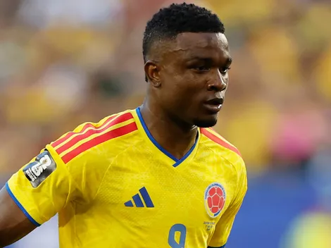 Why isn't Jhon Cordoba playing today for Colombia vs Switzerland?