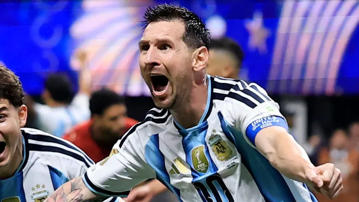Lionel Messi of Argentina.