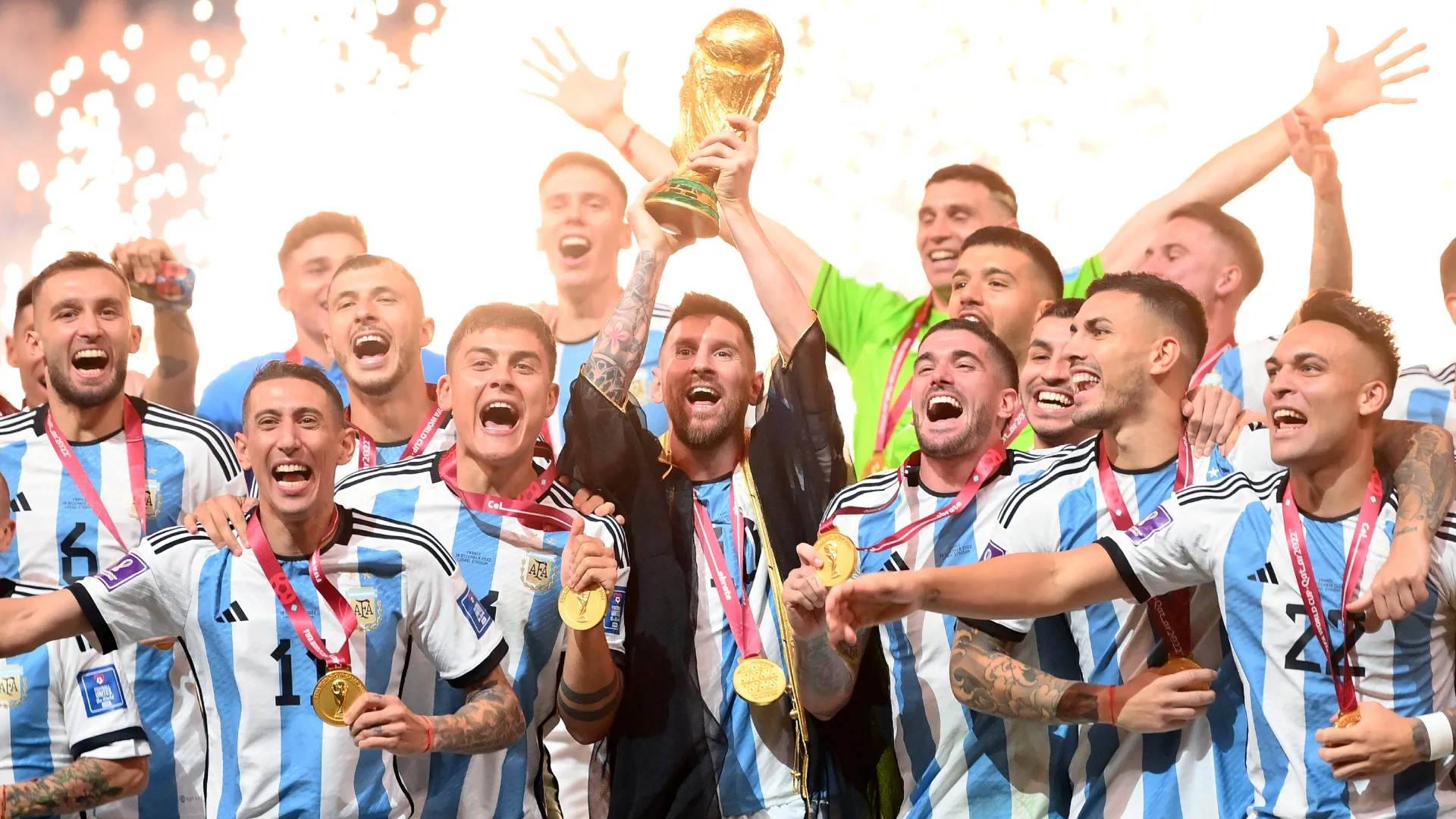 Lionel Messi of Argentina