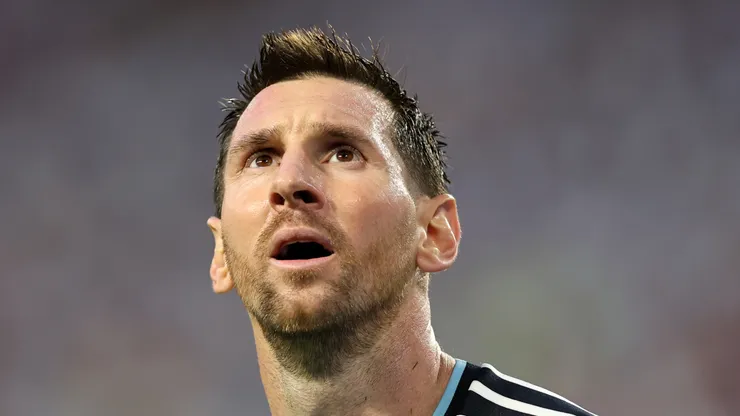 Lionel Messi of Argentina