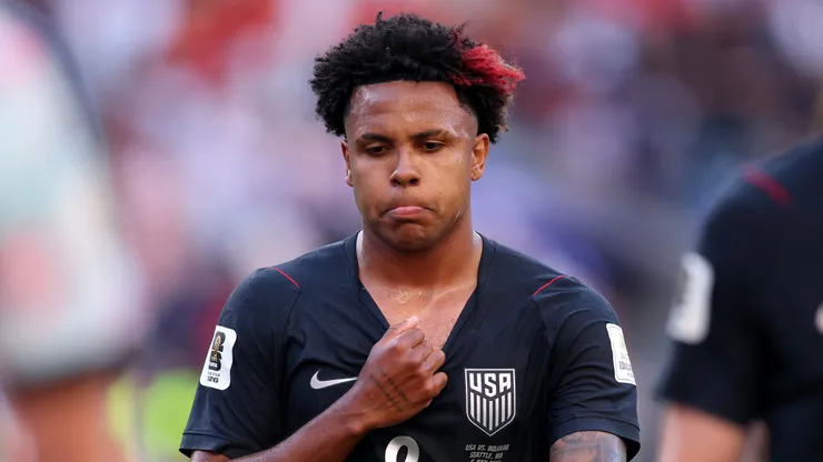 Weston McKennie of the United States after 2026 World Cup elimination.