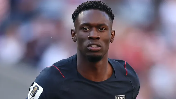 Folarin Balogun #20 of the United States.