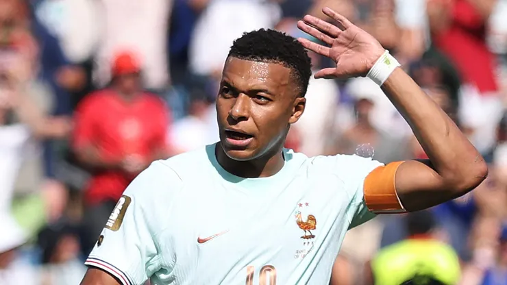 Kylian Mbappe of France.