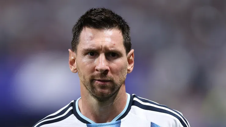 Lionel Messi of Argentina