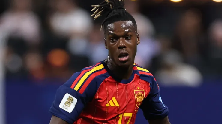 Nico Williams #17 of Spain.