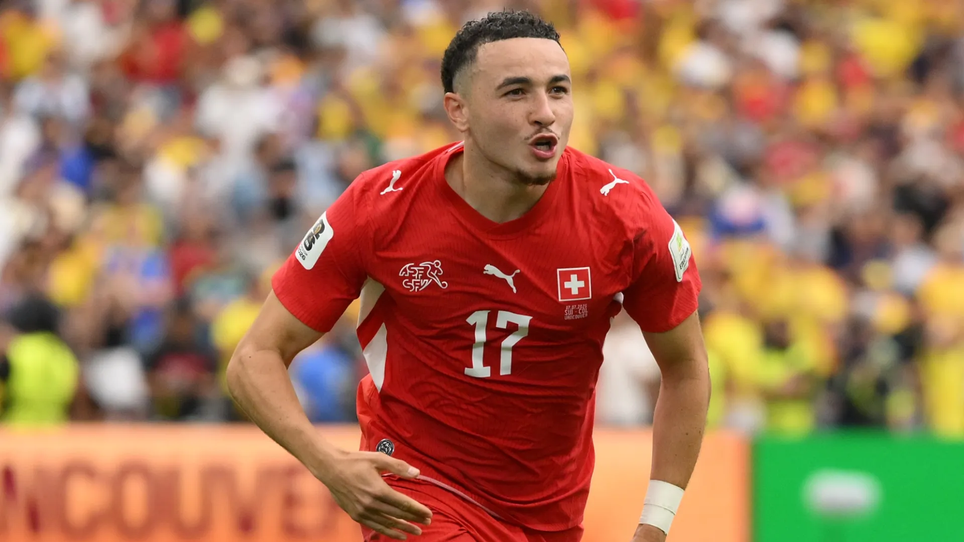 Ruben Vargas during the FIFA World Cup 2026 Round of 16 match (Source: David Ramos/Getty Images)