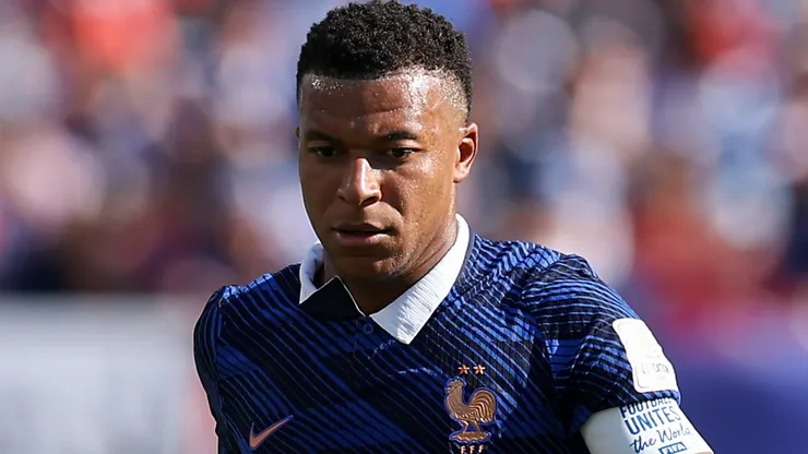 Kylian Mbappe #10 of France.