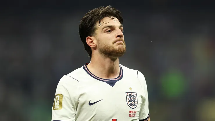 Declan Rice #4 of England