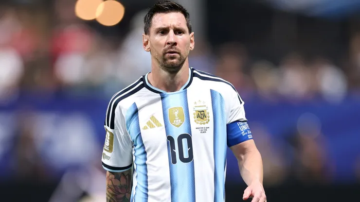 Lionel Messi of Argentina