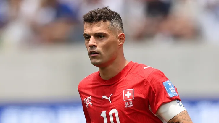 Granit Xhaka of Switzerland.