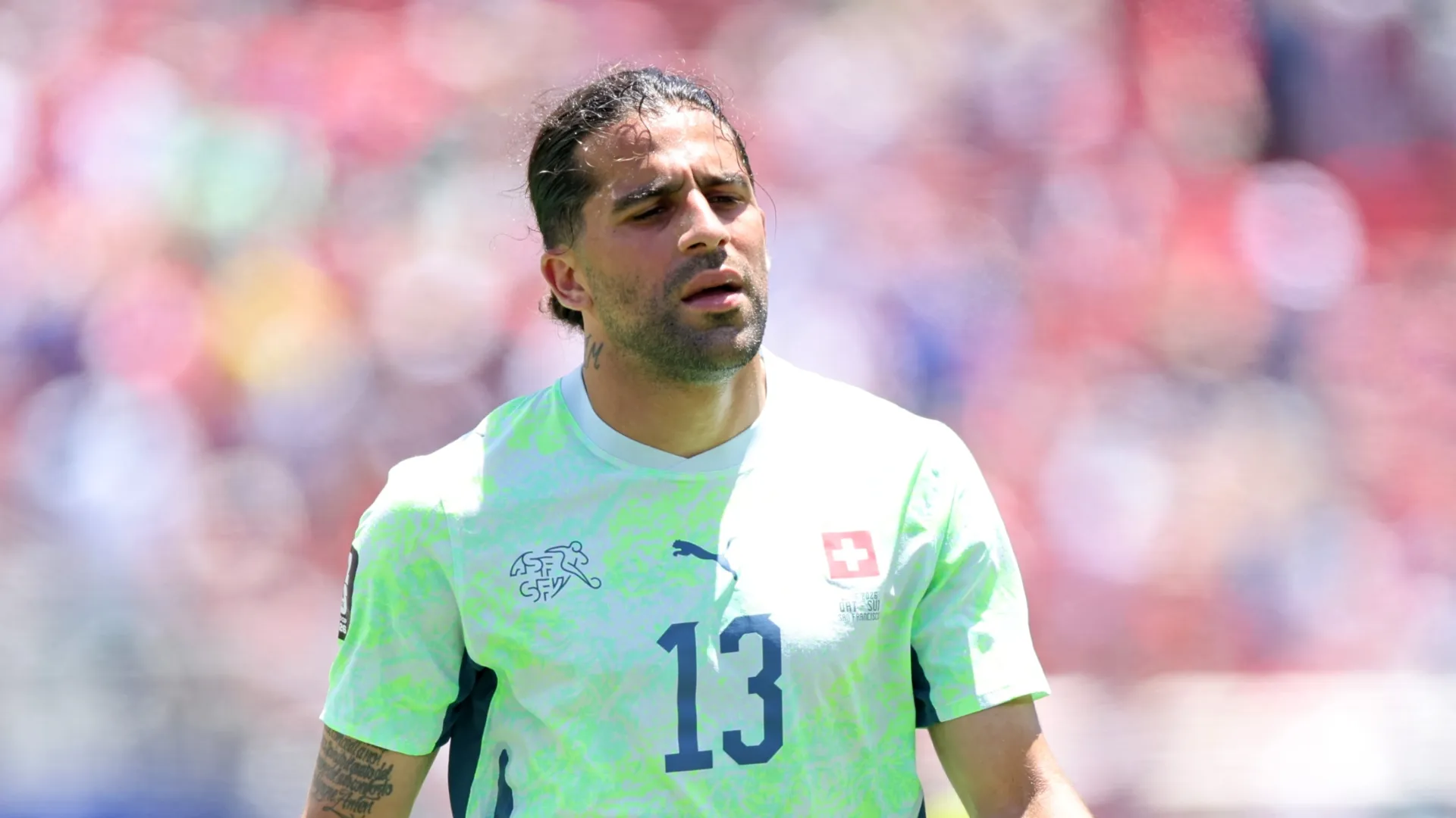 Ricardo Rodriguez of Switzerland.